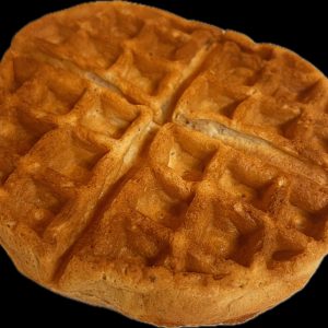 Waffles Saludables Canela 15 cm, sin gluten.